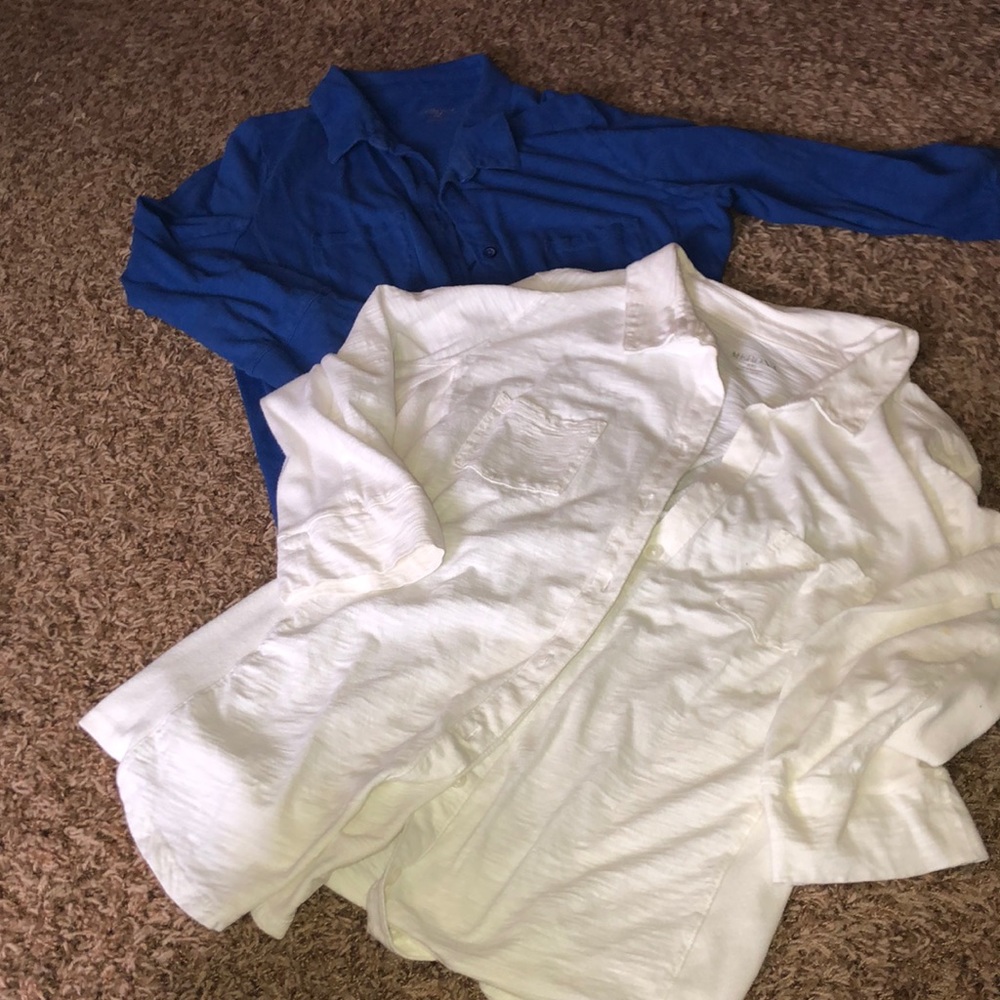 Women’s button up soft shirts XXL